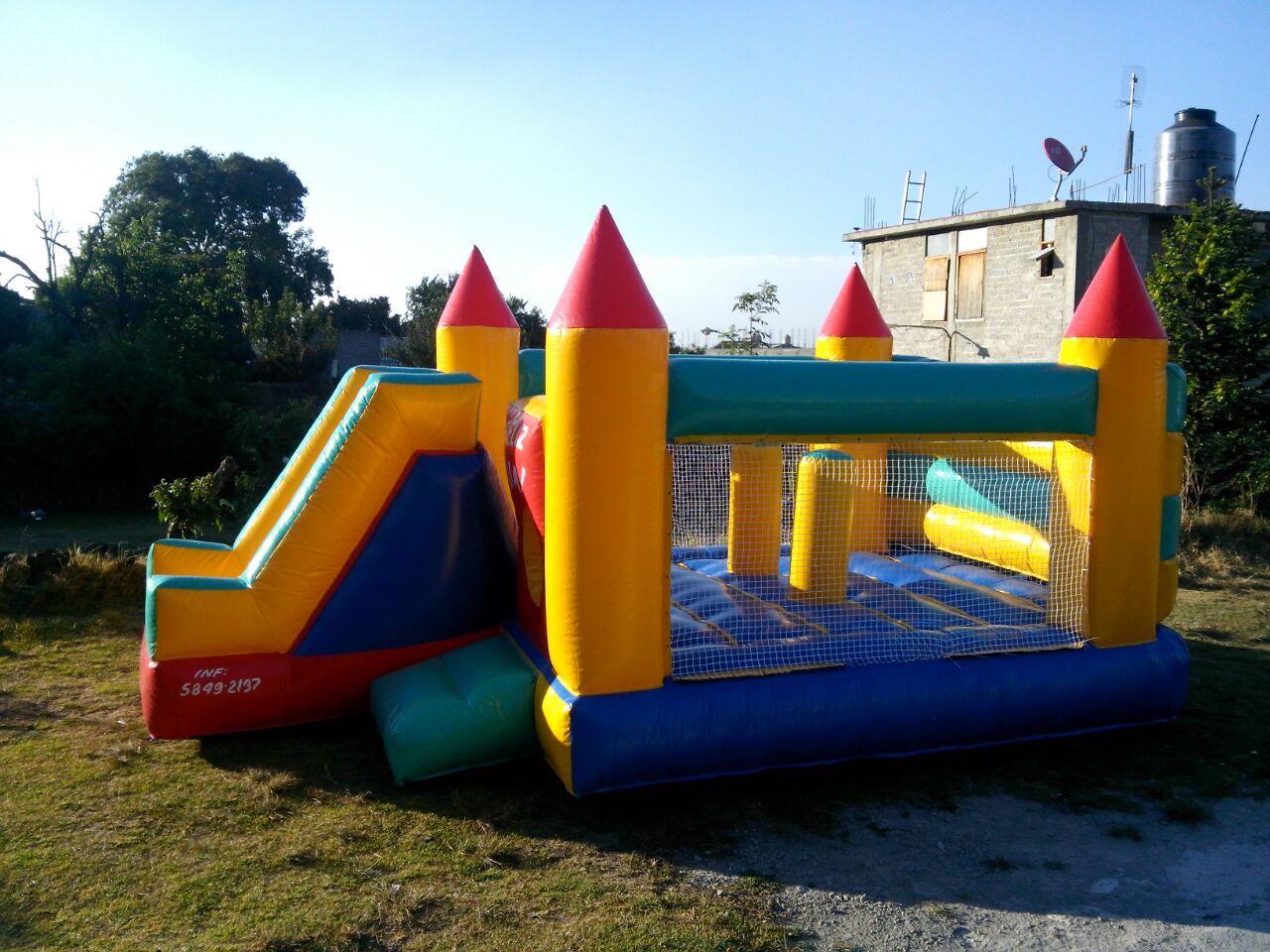 Inflable Castillo Escaladora 5x3