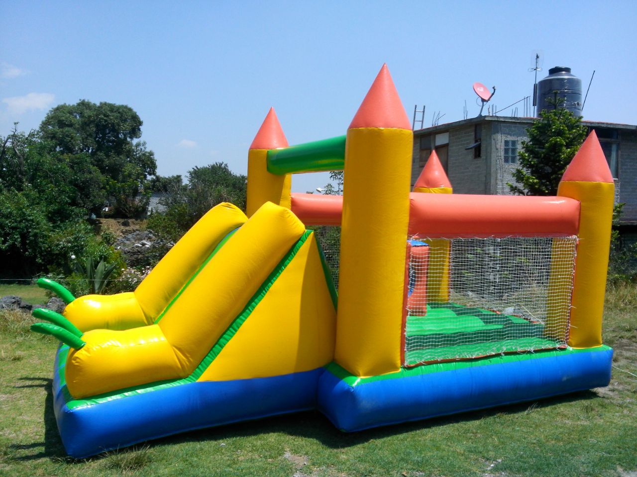 Inflable Castillo Escaladora Gusano 5x3